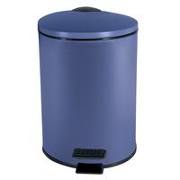 TRETEIMER ADELAR - Blau/Schwarz, Basics, Kunststoff/Metall (16.80/16.80/22,8cm) - Spirella