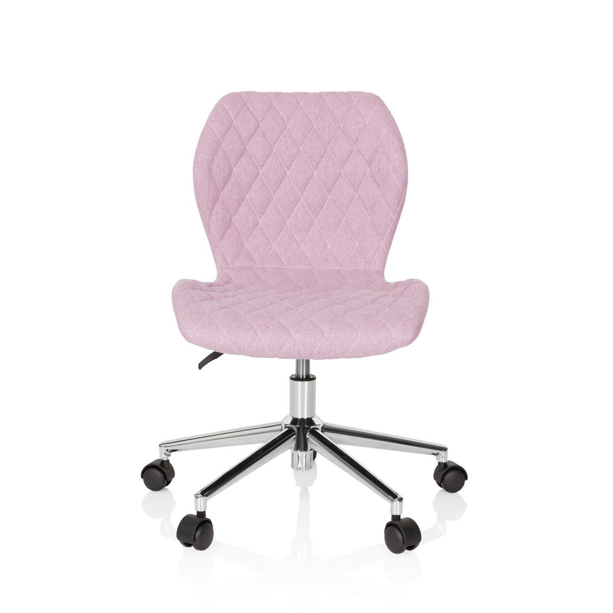 Jugenddrehstuhl Joy II Rosa - Rosa, Basics, Kunststoff/Textil (47/73-83/43cm) - MID.YOU