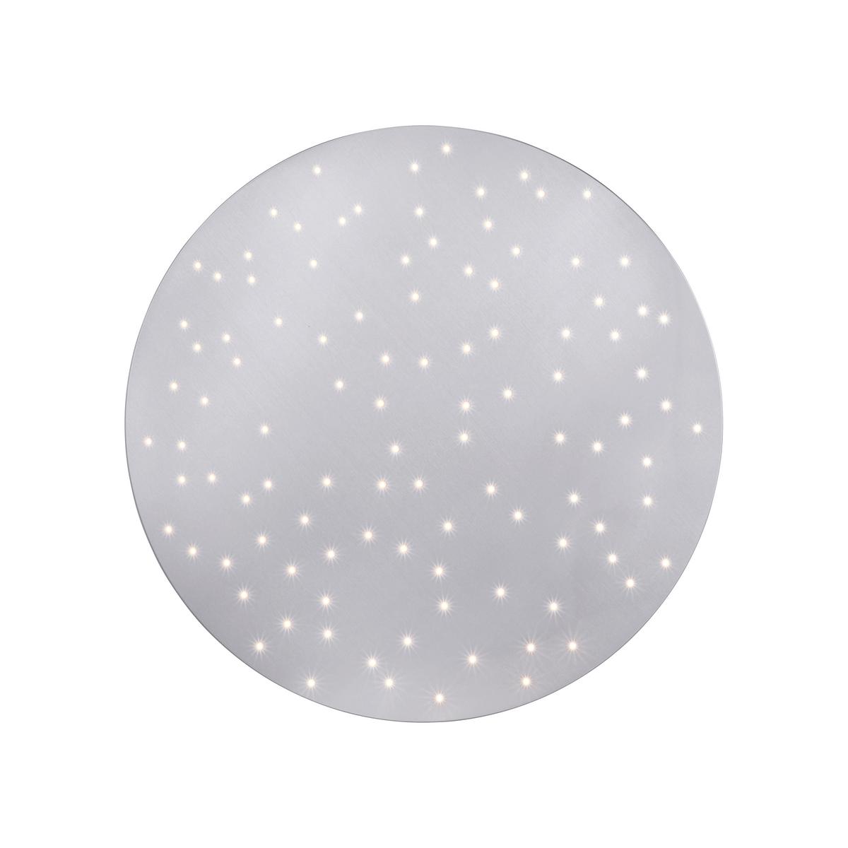 LED-Deckenleuchte Sparkle Ø 48 cm mit Farbwechsler - Silberfarben, Design, Metall (48/4cm)