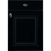 Front Lack, Schwarz Matt Front Springfield - Schwarz, MODERN - Vertico