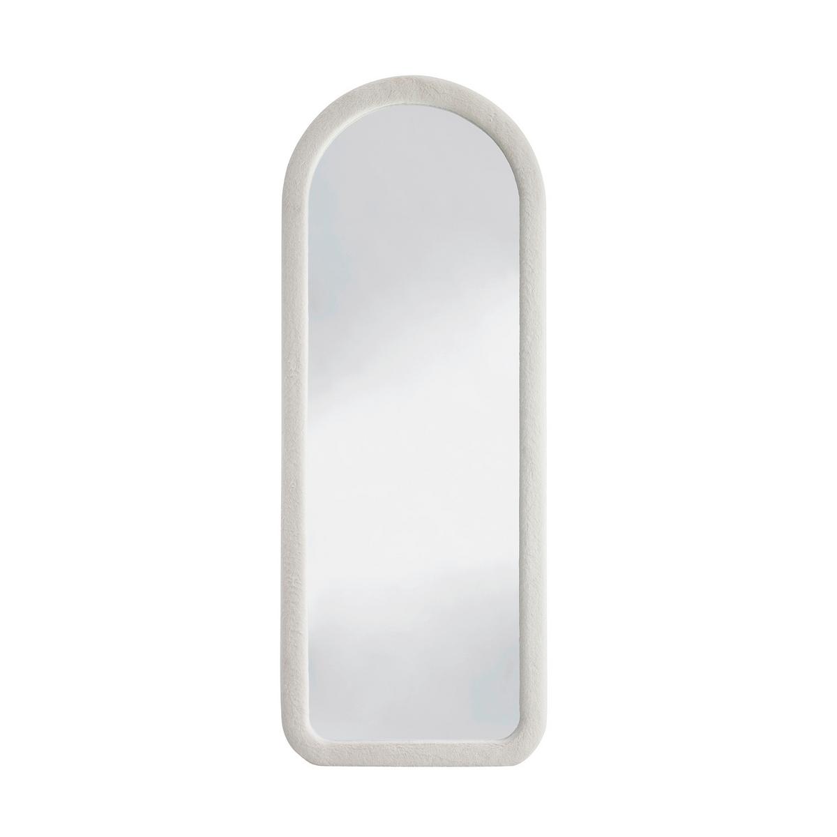 Standspiegel Beige B: 60 cm - Beige, Design, Glas/Holzwerkstoff (60/160/3cm) - Livetastic