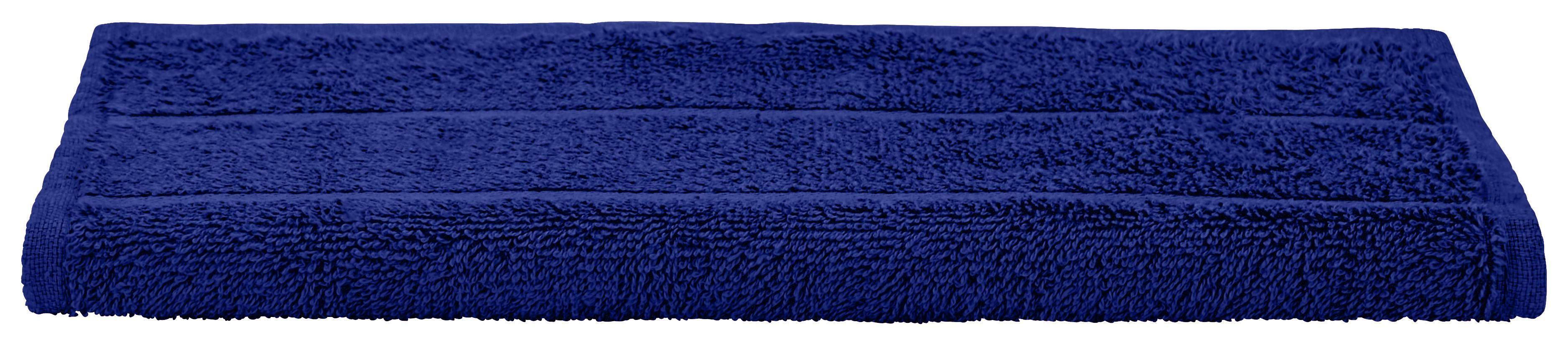 Törölköző Liliane - sötétkék, Konventionell, textil (70/140cm) - Ondega