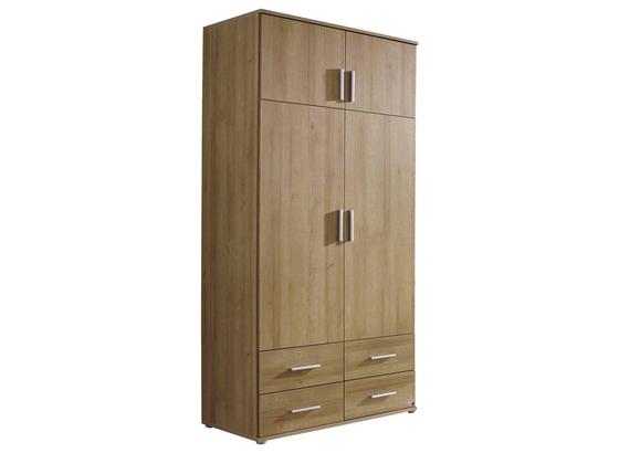 Drehtürenschrank Kemi B:92cm Riviera Eiche Dekor - Eichefarben, MODERN, Holzwerkstoff (92/194/53cm) Drehtürenschrank Kemi B:92cm Riviera Eiche Dekor - Eichefarben, MODERN, Holzwerkstoff (92/194/53cm)