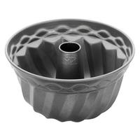 Gugelhupfform 2604 Rund Dxh: 24x12 Cm Antihaftbeschichtet - Grau, Basics, Metall (24/12cm) - Dr.Oetker