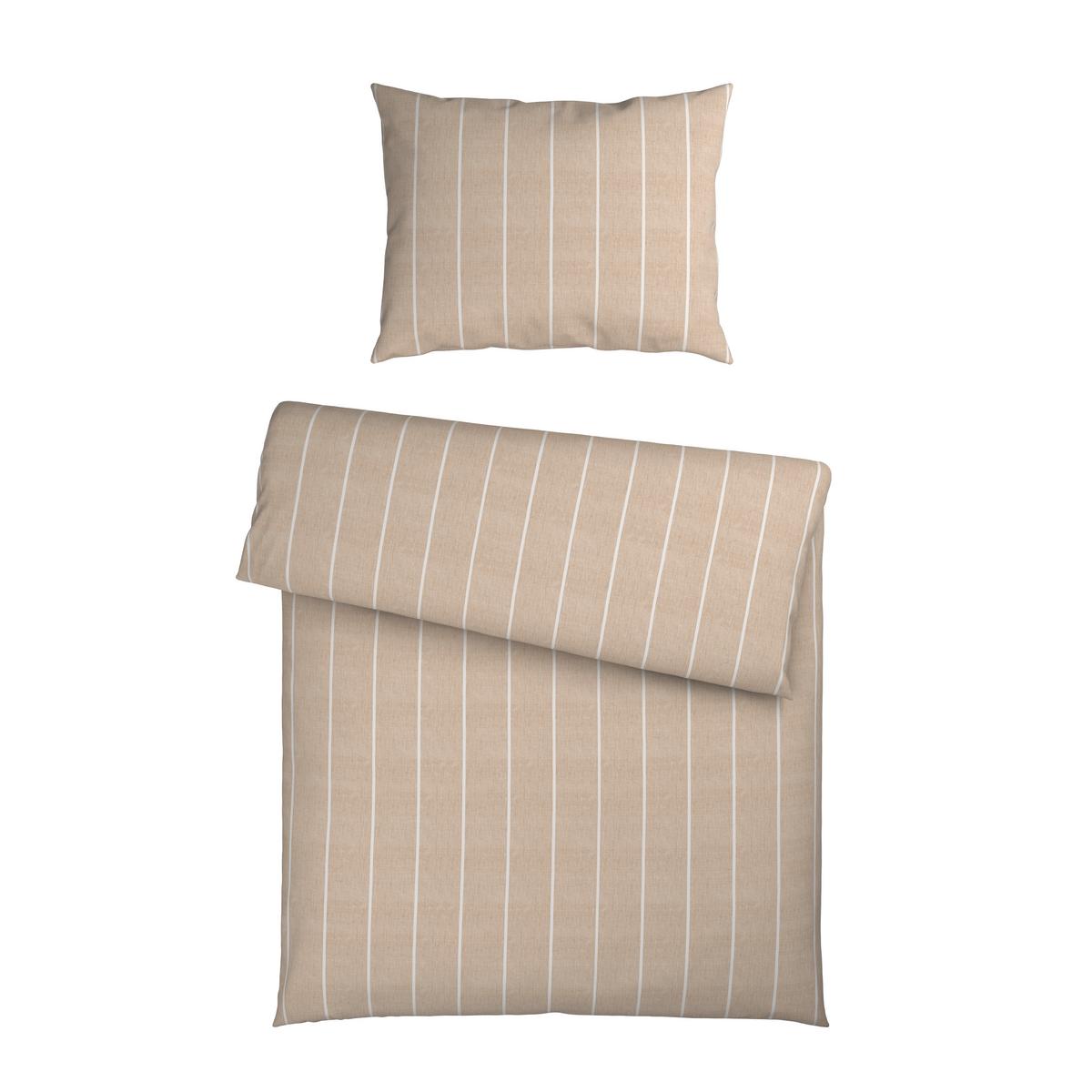 POVLEČENÍ Tyline, ca. 70x90/140x200cm - béžová, textil (140/200cm) - Mömax