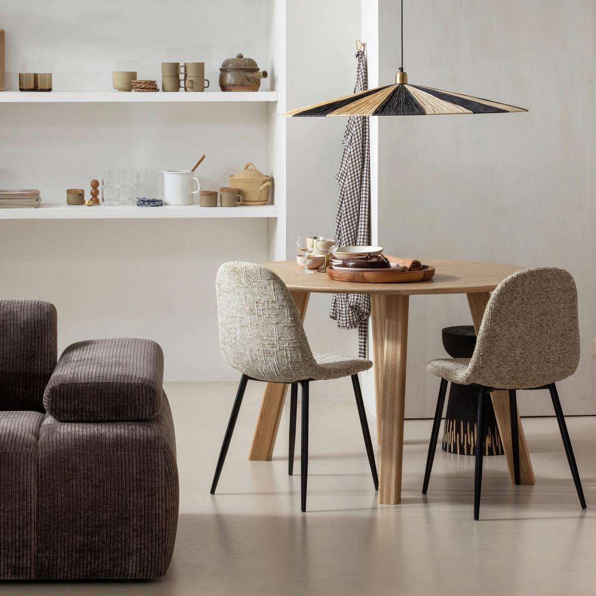 TISCHGESTELL Tablo Eichefarben B: 79cm - Eichefarben, MODERN, Holz (79/73/11cm) - Livetastic