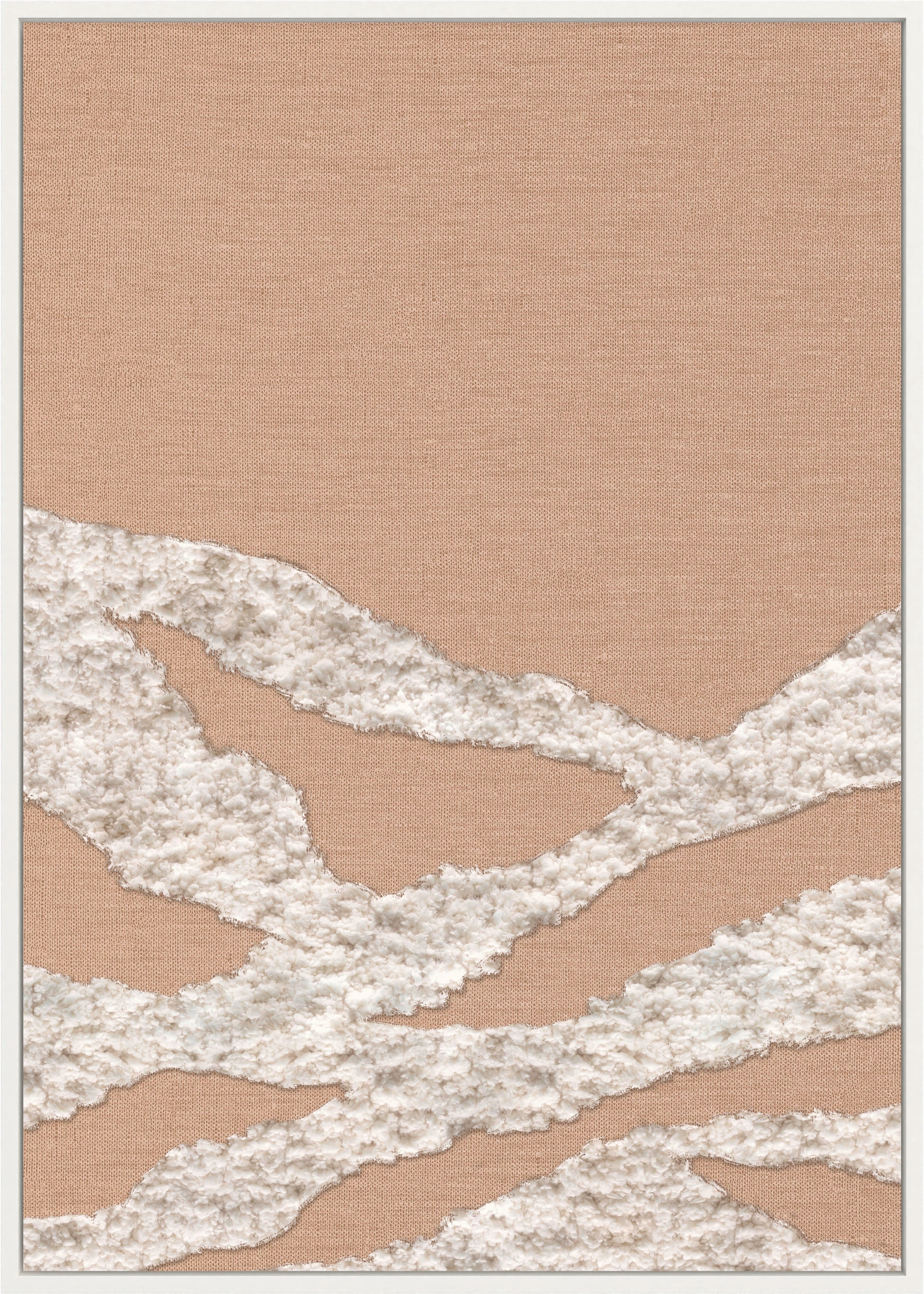 Obraz na plátně JEFF, 50/70 cm - béžová, Moderní, kompozitní dřevo/textil (50/70cm) - Mömax