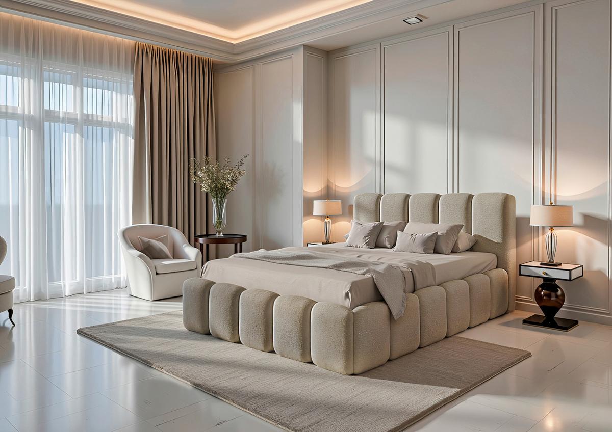 Polsterbett Artamide Grau Lf: 140x200 Cm - Grau, MODERN, Holz/Textil (140/200cm) - Livetastic