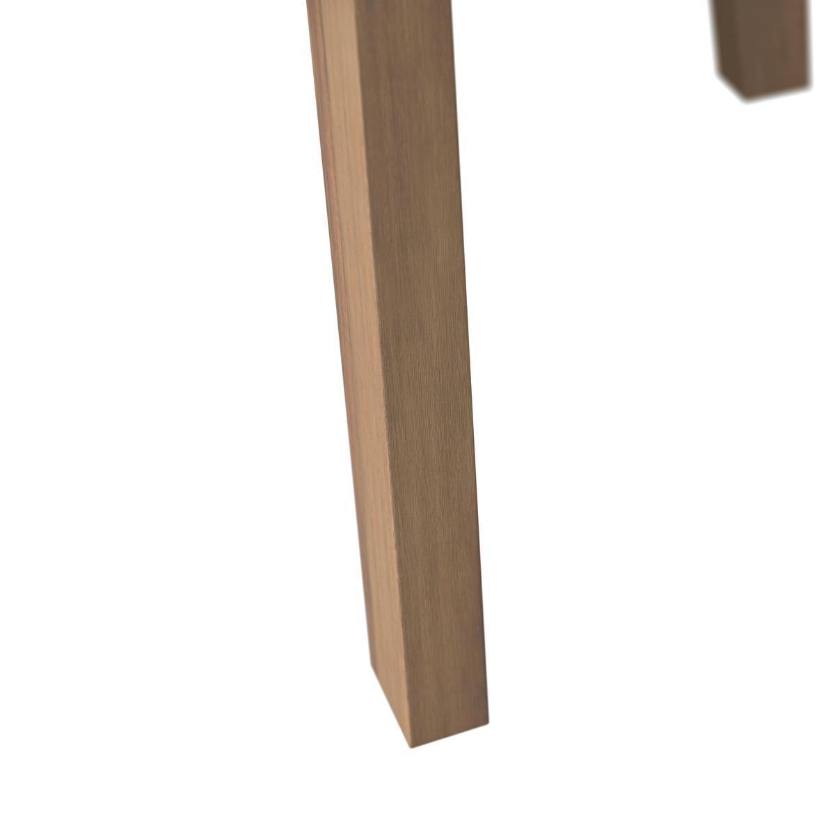 Loungegarnitur Dublin - Grau/Akaziefarben, MODERN, Holz/Kunststoff (90/60/55cm) - Beldano