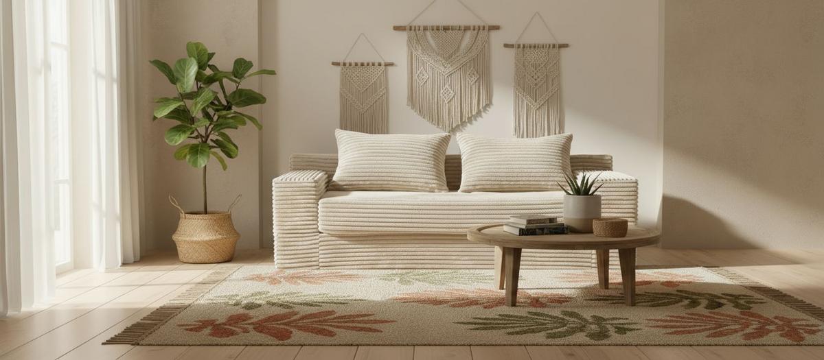 2-sitzer Sofa Clea Beige B: 203 Cm - Beige, Design, Textil (203/60/100cm) - P & B