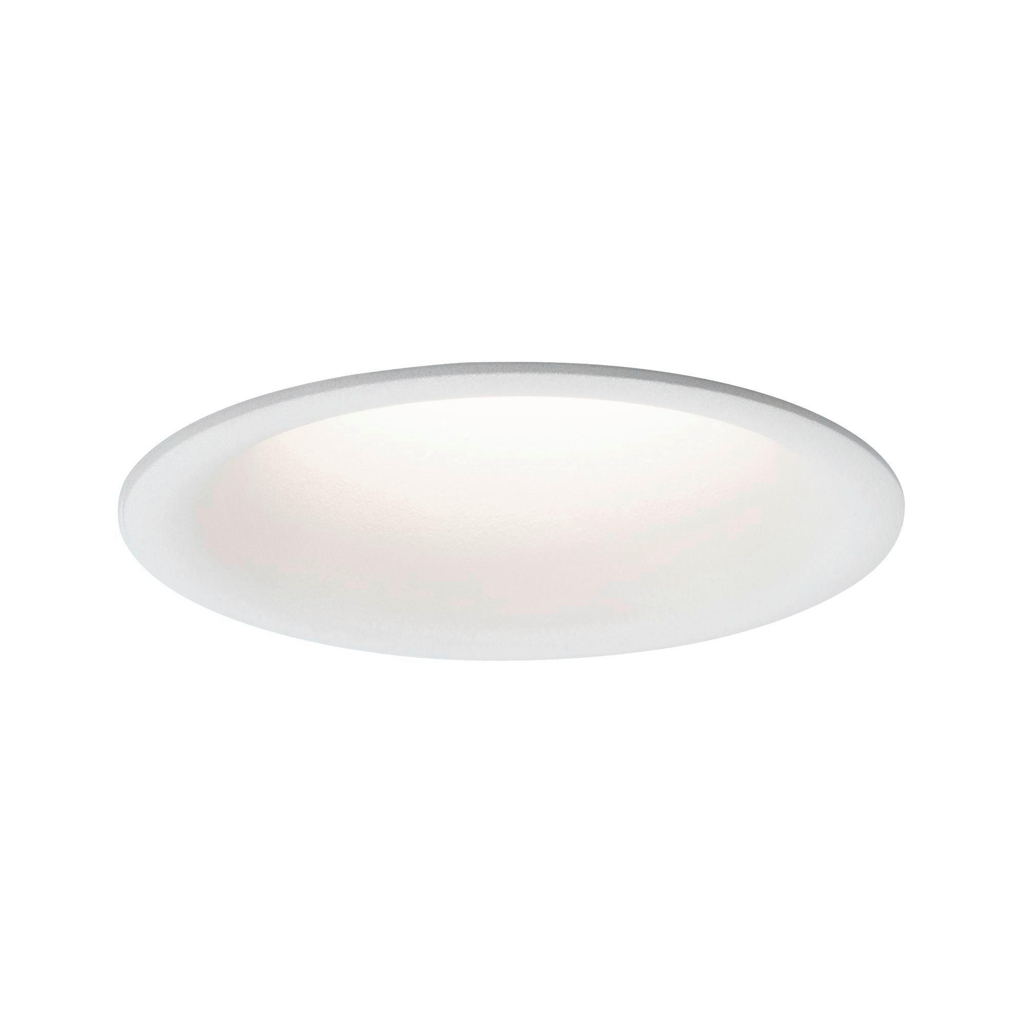 Deckenleuchte Ø 7,7 Cm 3-Flammig Dimmbar - Weiß, Design, Kunststoff (7,7/5cm) - Paulmann