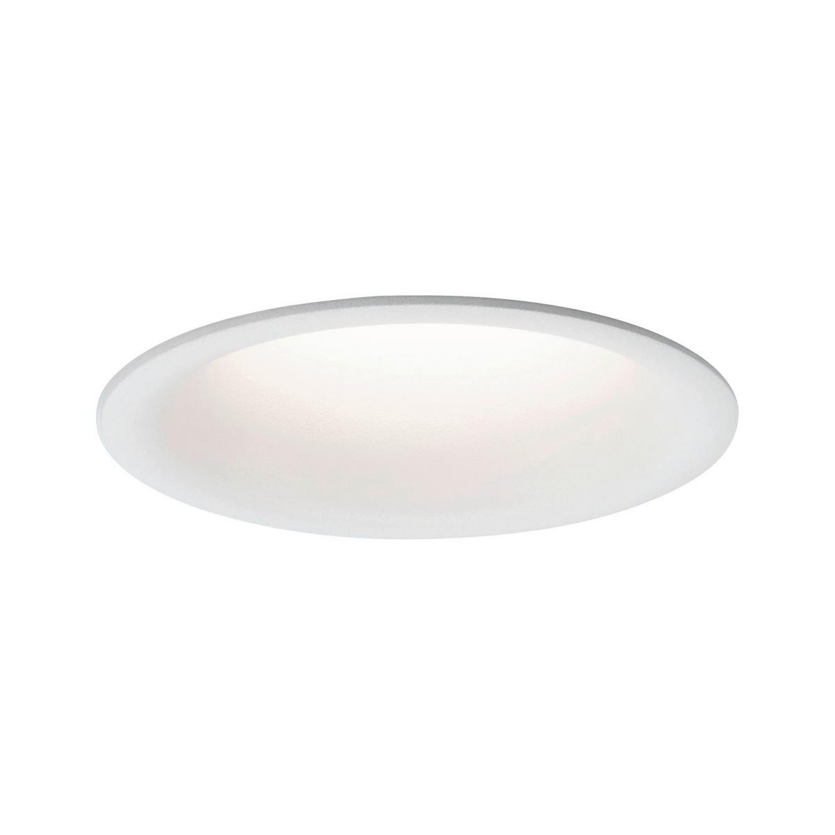 Deckenleuchte Ø 7,7 Cm 3-Flammig Dimmbar - Weiß, Design, Kunststoff (7,7/5cm) - Paulmann