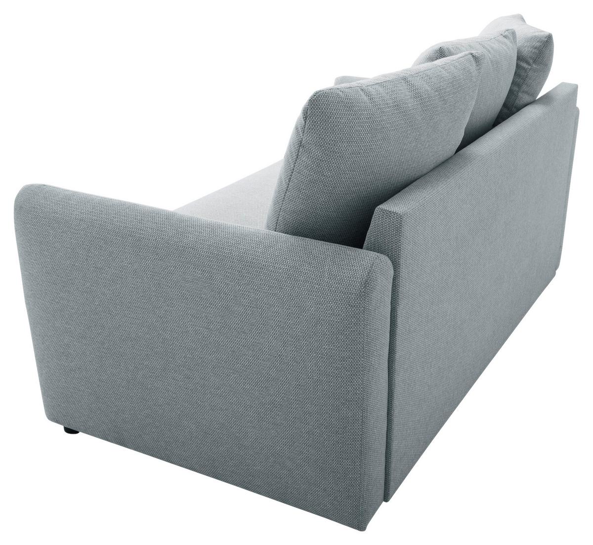 2-sitzer-sofa Aladin Grau - Schwarz/Grau, Basics, Textil (161,5/89/89cm) - P & B