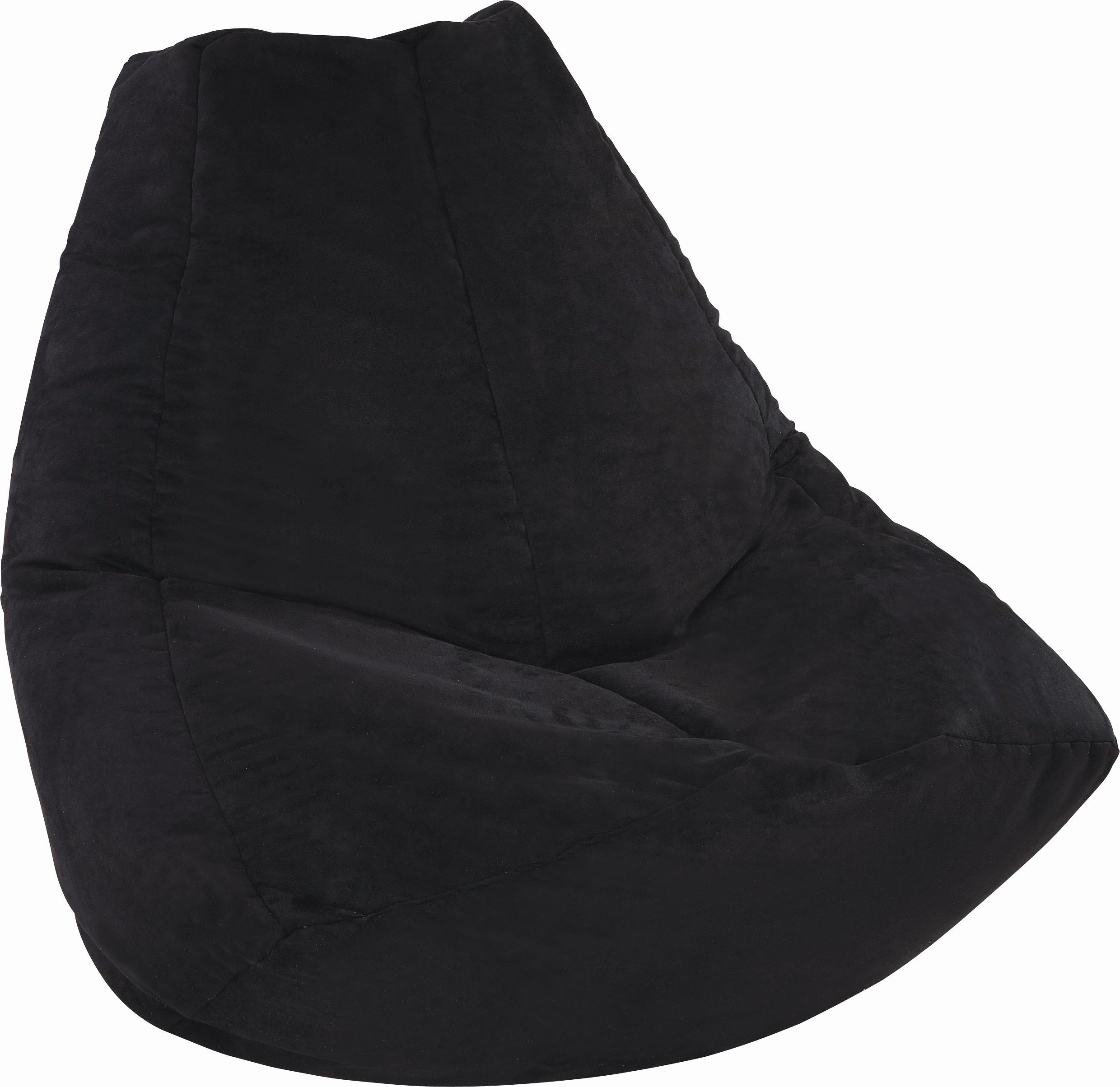 Ülőzsák Verona - antracit, textil (90/105/90cm)