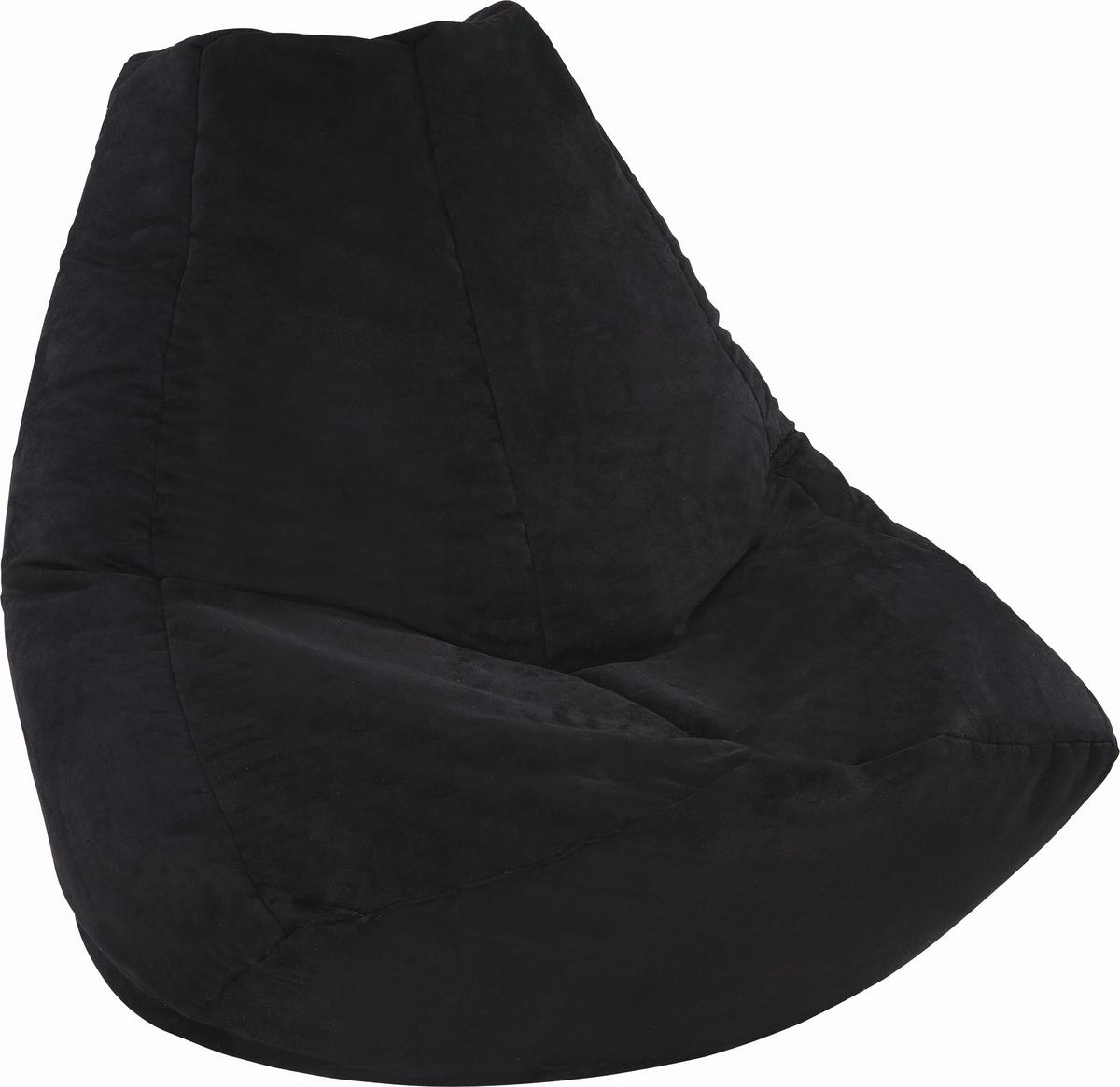 Ülőzsák Verona - antracit, textil (90/105/90cm)