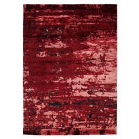 Orientalischer Webteppich Dunkelrot Angeles 70x140 cm - Dunkelrot, Design, Textil (70/140cm) - Musterring