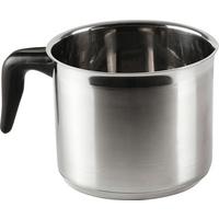 Milchtopf Annemarie 1,65 Liter Edelstahl, für Alle Herdarten - Edelstahlfarben, KONVENTIONELL, Metall (14/12cm) - Luca Bessoni
