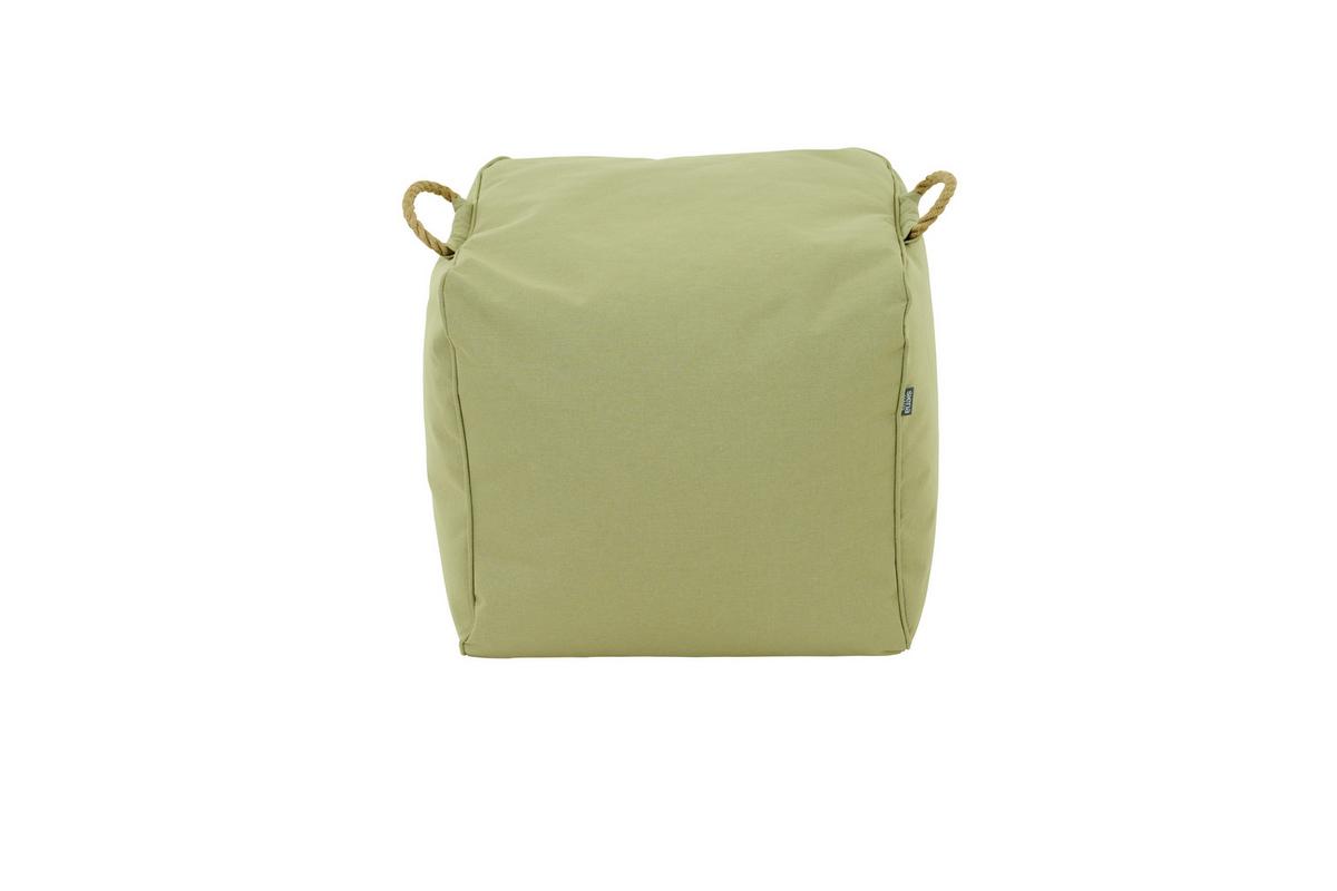 Gartenhocker Integral-Hocker - Grün, MODERN, Kunststoff (48/46/46cm) - Siena Garden