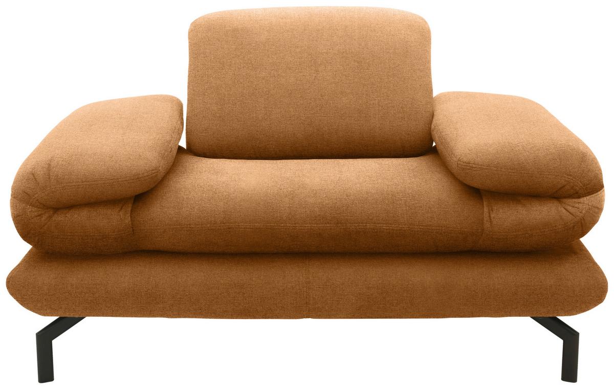 Sessel Looks Xiii - Messingfarben/Schwarz, Design, Textil (139/83/98cm) - LOOKS by W.Joop
