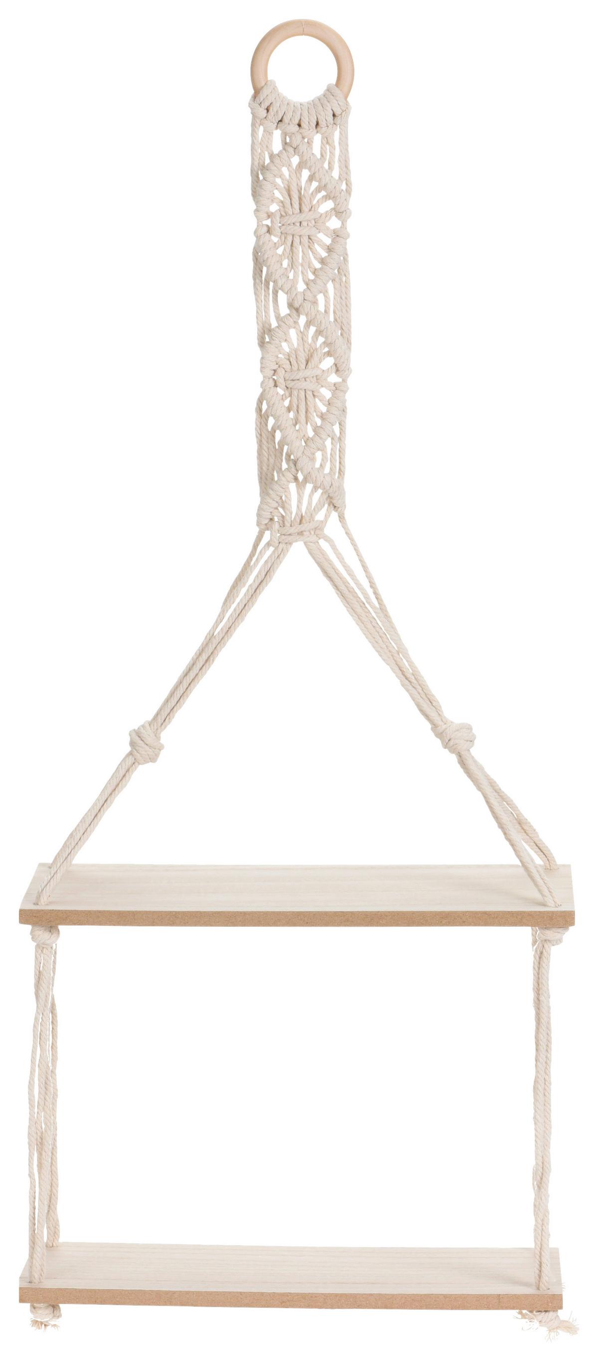Dekohänger Kaia - Creme, Basics, Holzwerkstoff (30/10/66cm)