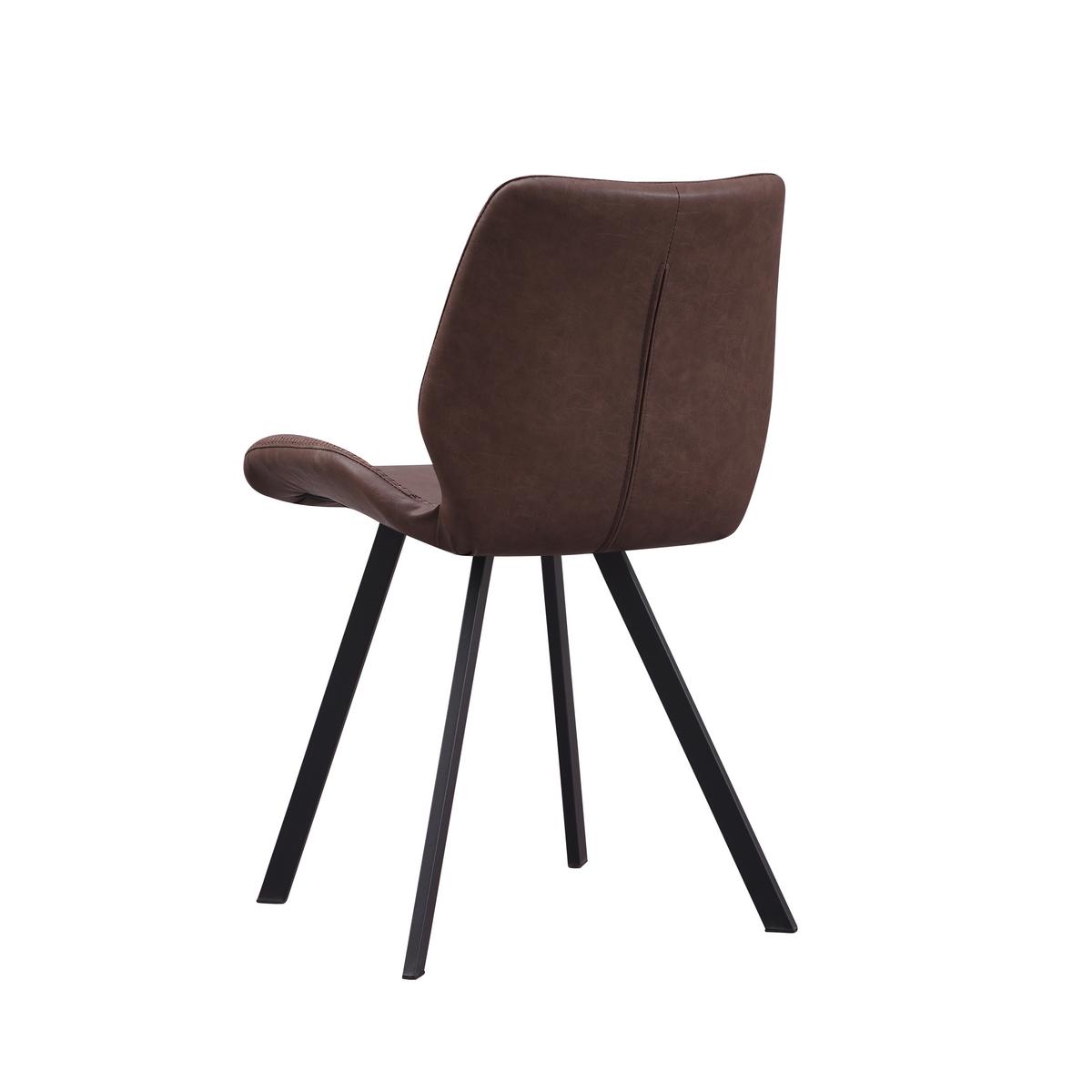 Stuhl-set Barona Taupe B: 44 Cm - Taupe/Schwarz, MODERN, Textil/Metall (44/80/55cm) - MID.YOU