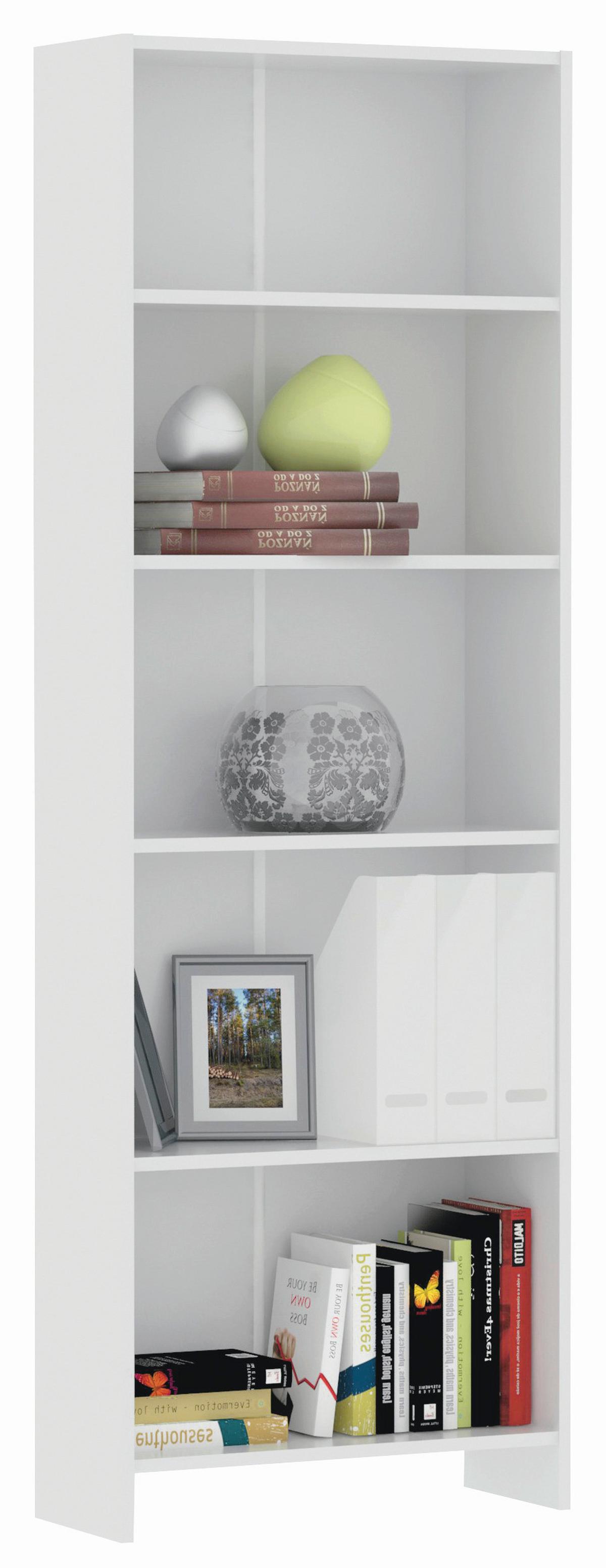 Polc Bart *TOP ÁR* - fehér, Modern, faalapú anyag (60/175,5/24,3cm) - Best Price