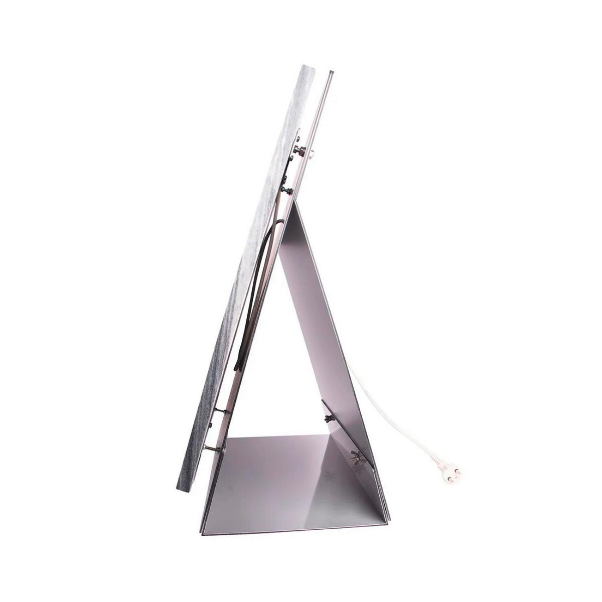 Infrarot-Heizpaneel 500w, Alufarben - Alufarben, Basics, Metall (67/50/50cm) - MID.YOU