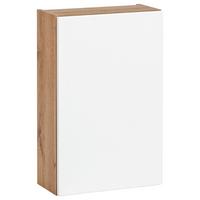 Hängeschrank Kopenhagen B: 40 cm Weiß/Eiche Dekor - Eichefarben/Weiß, KONVENTIONELL, Holzwerkstoff (40/64/20cm) - Held