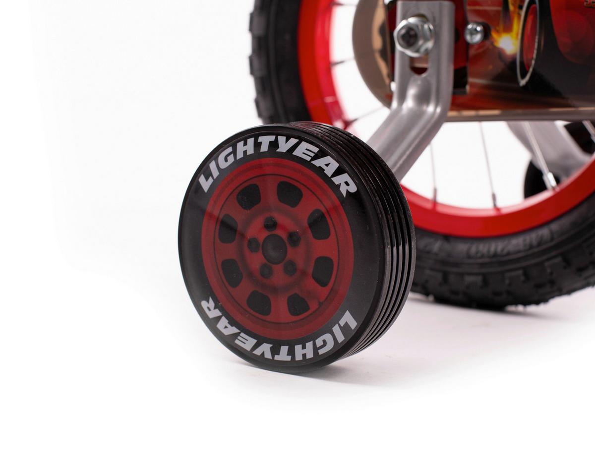 Kinderfahrrad 12 Zoll Huffy Disney Cars Inkl. Stützräder - Rot, Basics, Kunststoff/Metall (54/85/74cm)
