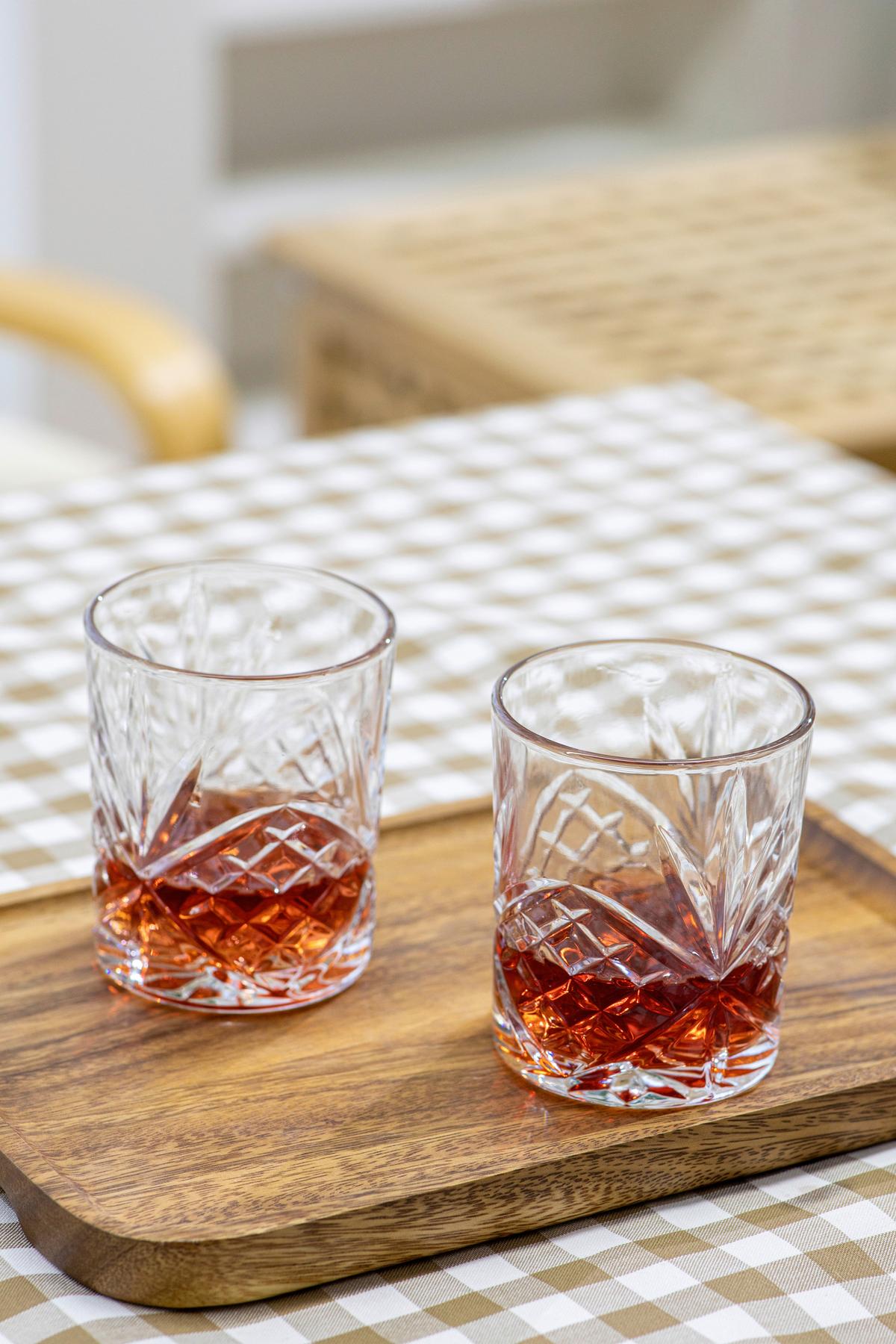 Whisky-gläserset 4 Stück Glas, 330 Ml - Transparent, Basics, Glas (8.2/9.8cm) - Echtwerk