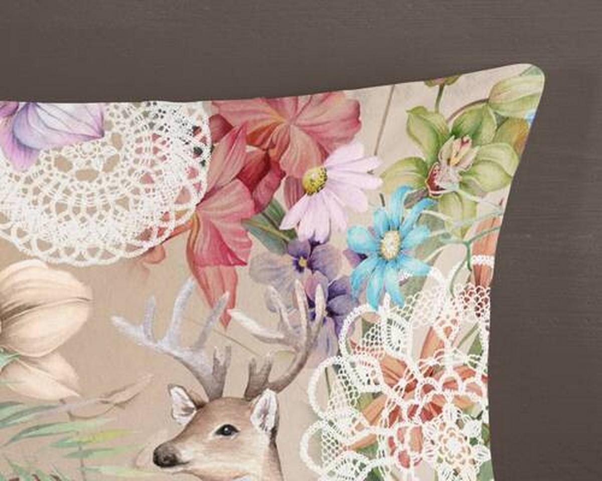 Wendebettwäsche Hebe Multicolor 155x220 cm - Multicolor, Design, Textil (155/220cm)