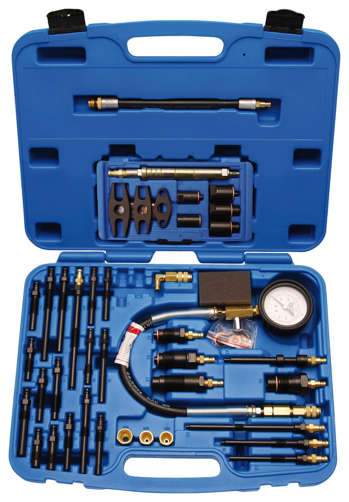 Kompressionstester-Satz 8400 - Blau/Schwarz, Basics (41,9/32,6/10,8cm)