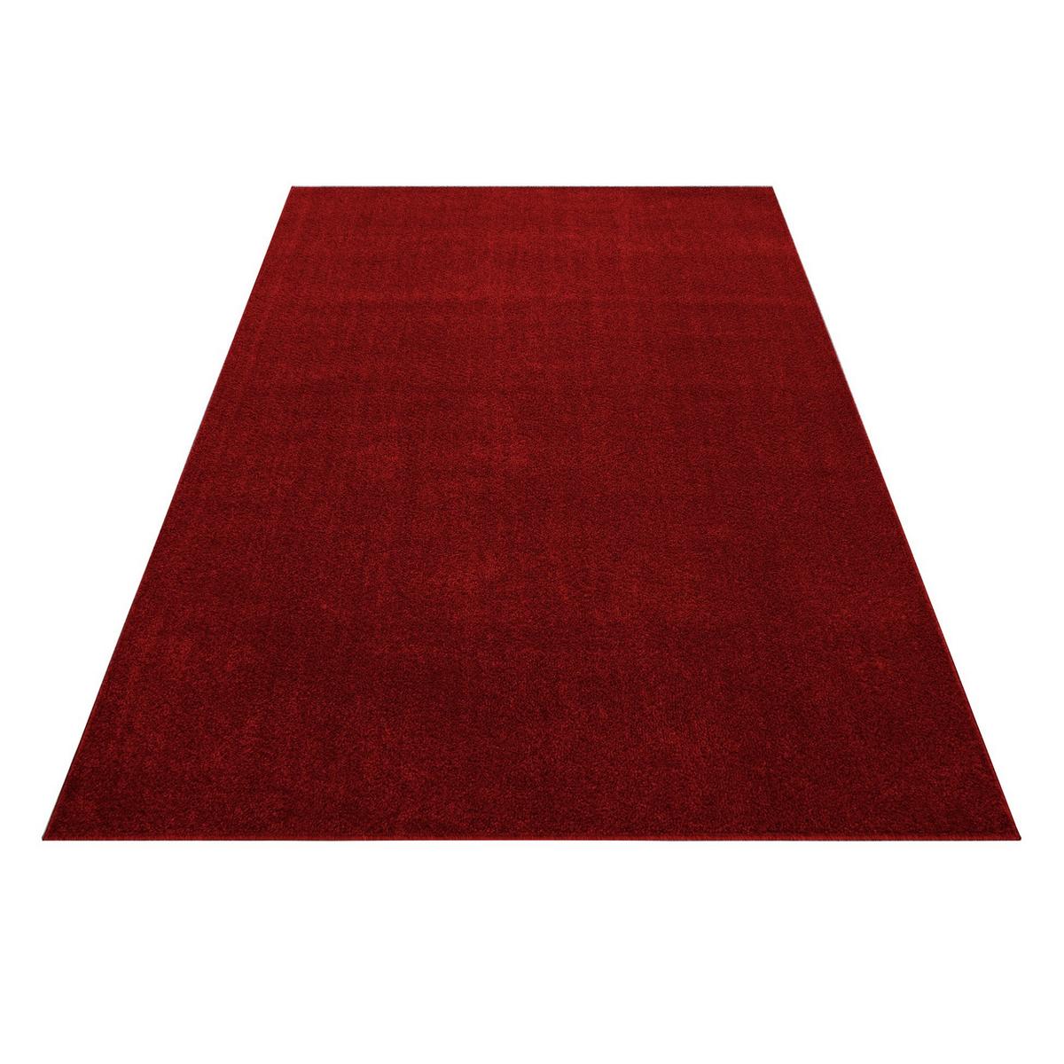 Hochflor Teppich Rot Ata 280x370 Cm - Rot, Design, Textil (280/370cm) - Novel