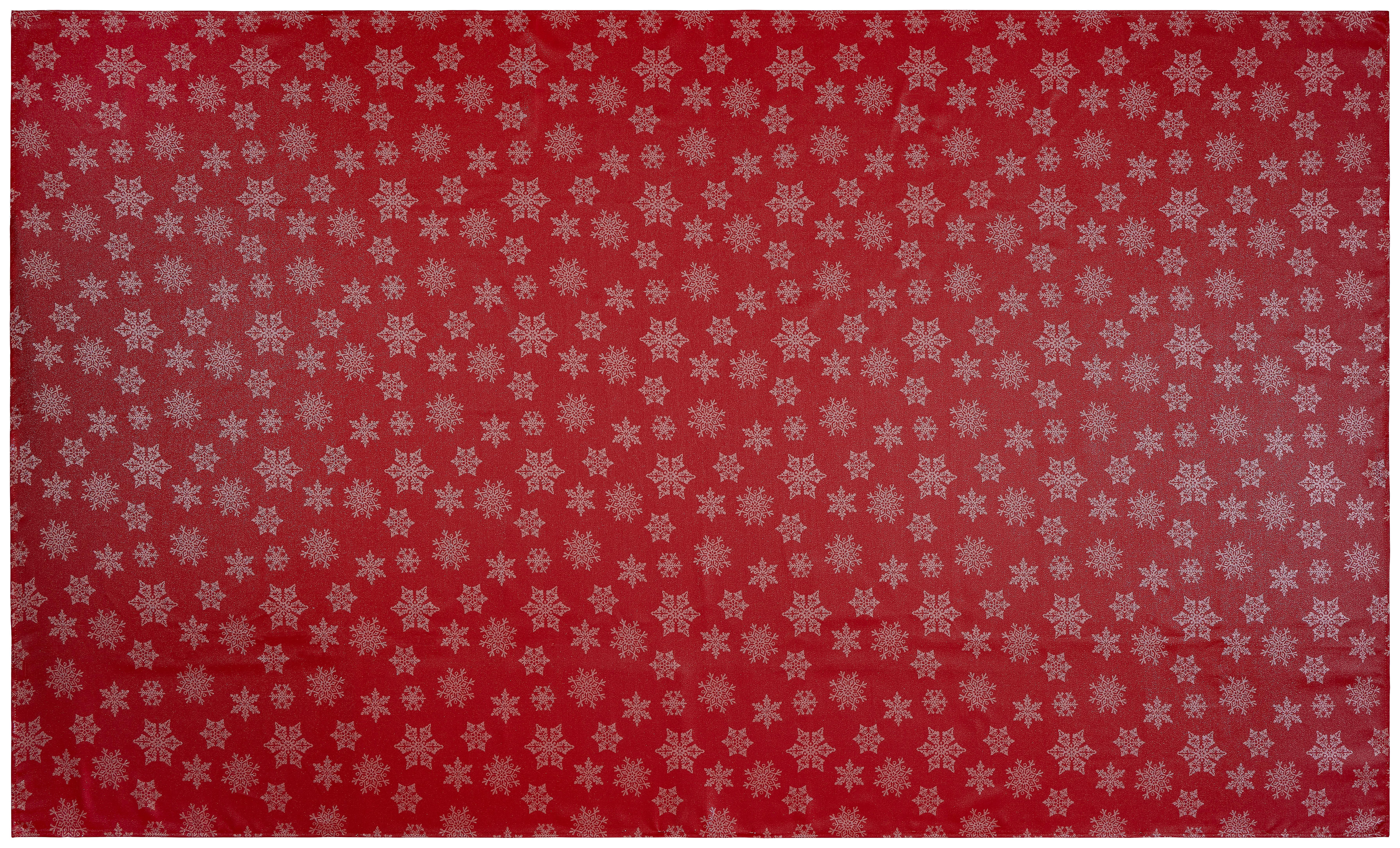 Tischdecke Gabriela - Rot, KONVENTIONELL, Textil (150/250cm) - Ondega