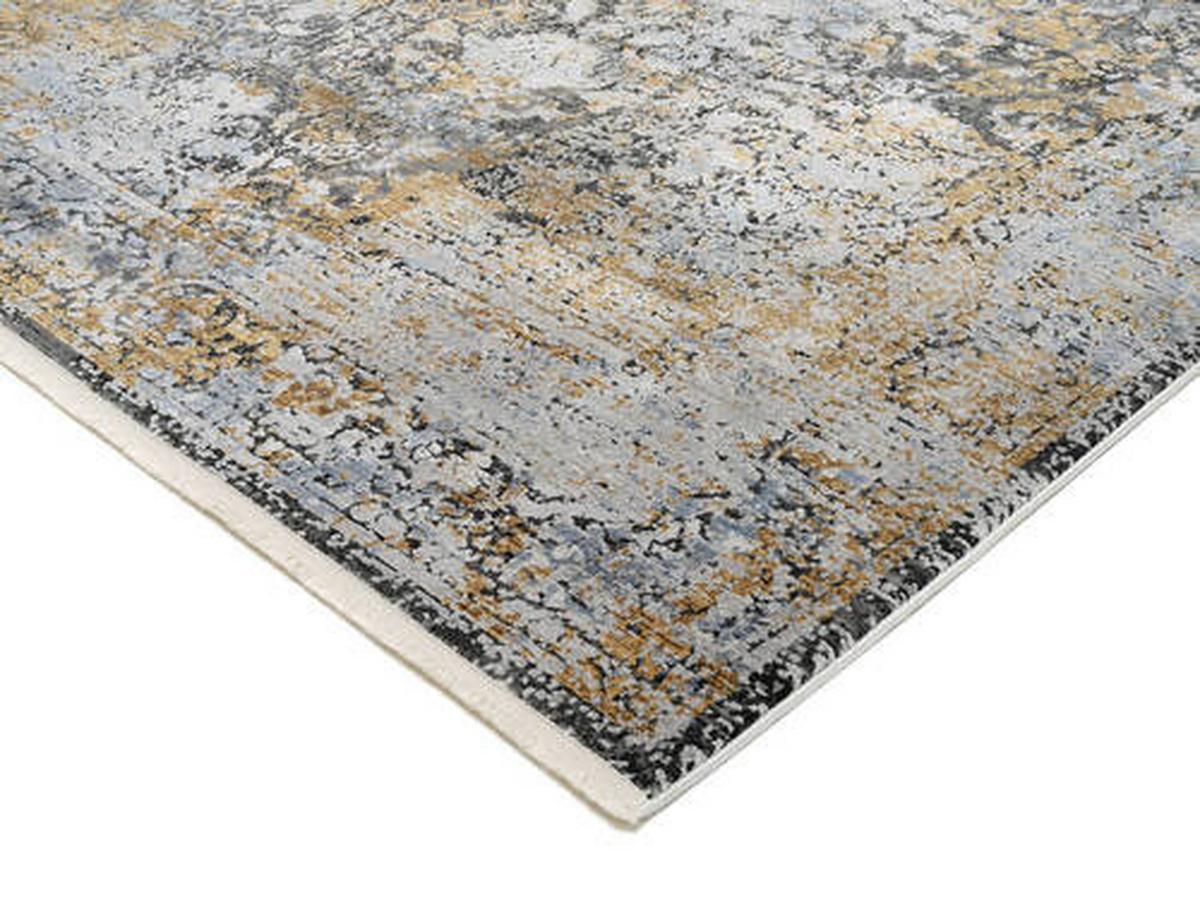 Webteppich Le Mans 67x130 cm - Multicolor/Hellgrau, Design, Textil (67/130cm) - Dieter Knoll