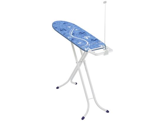 Bügelbrett Air Board Compact S - Blau/Weiß, MODERN, Textil/Metall (144/40/88cm) - Leifheit Bügelbrett Air Board Compact S - Blau/Weiß, MODERN, Textil/Metall (144/40/88cm) - Leifheit