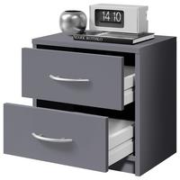 Nachtkästchen PEPE Grau Nachtkästchen PEPE Grau