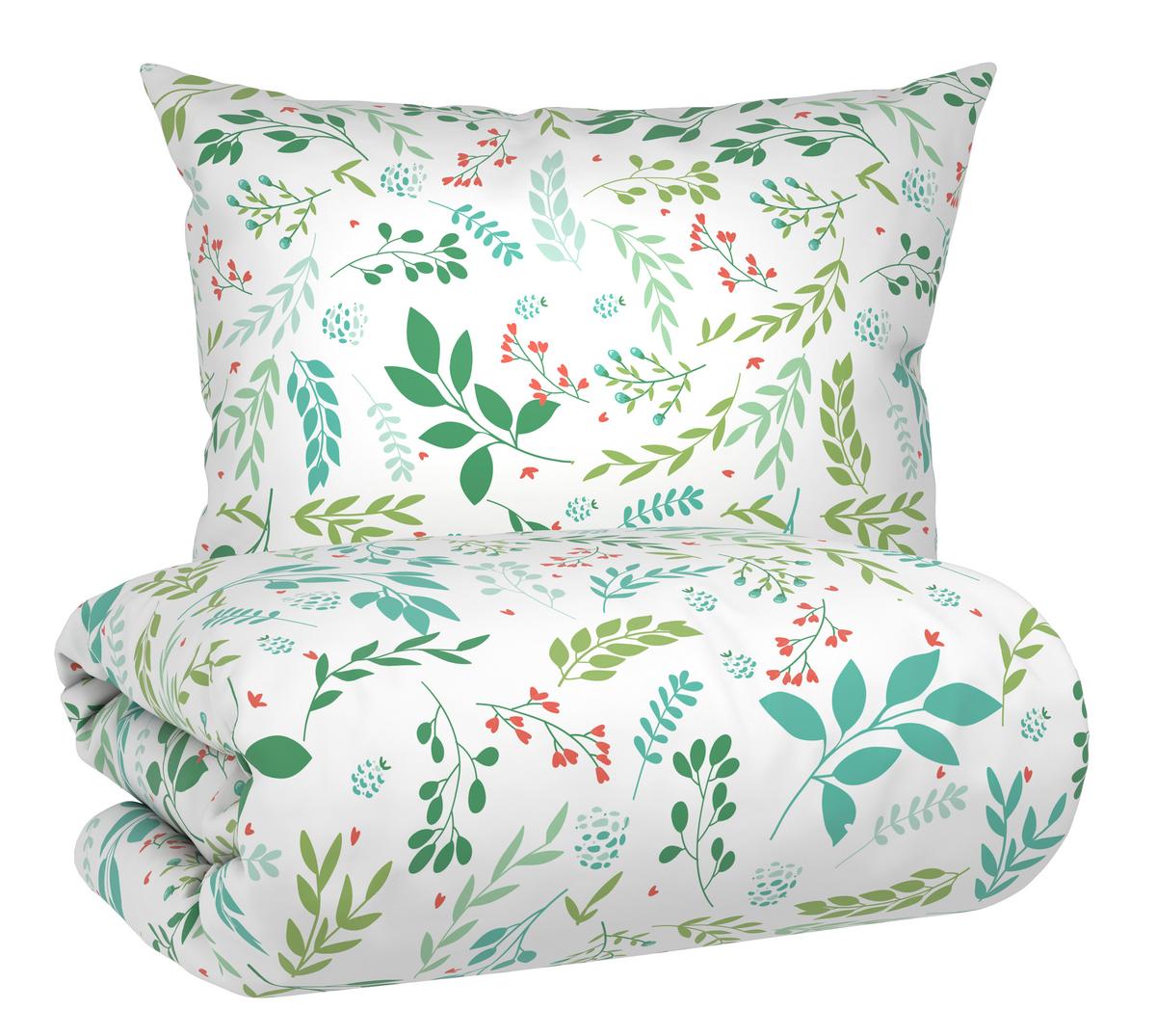 POVLEČENÍ HERBS - zelená, textil (140/200cm) - Mömax