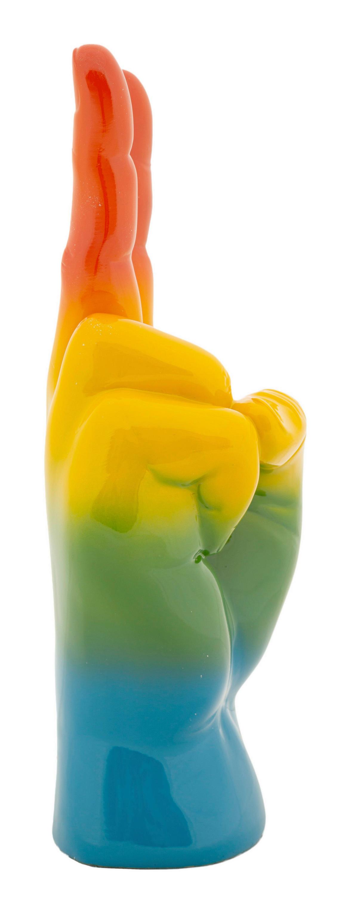 Skulptur Kunststoff, Multicolor - Basics, Kunststoff (16/36.5/13cm)