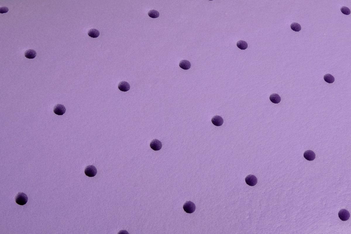 Nackenkissen Violet - Weiß, KONVENTIONELL, Textil (50/30/12cm) - Ele