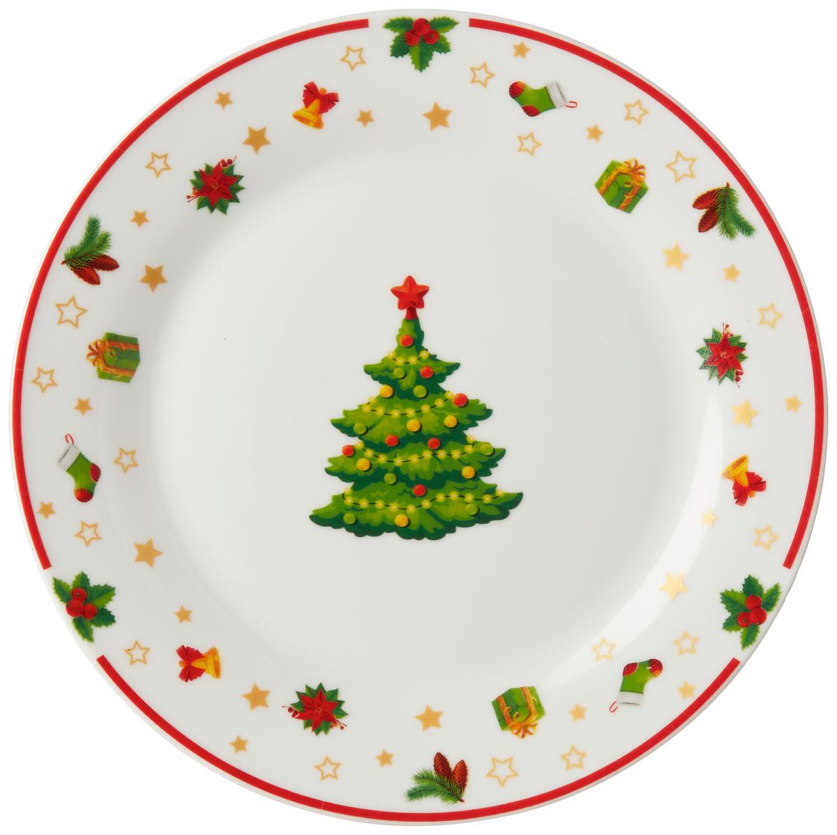 Desszertes Tányér Dorothy - fehér, Design, kerámia (20,3/1,7cm) - Luca Bessoni