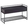 Sitzbank Truhe Im Sitz Schwarz Wohnling Bht: 90x52x38 Cm - Schwarz, MODERN, Holz (90/52/38cm) - MID.YOU