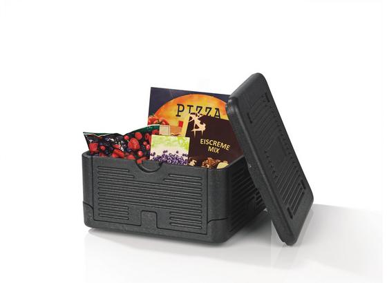Thermo-Transportbox Faltbar - Schwarz, MODERN, Kunststoff (38/41/22cm) Thermo-Transportbox Faltbar - Schwarz, MODERN, Kunststoff (38/41/22cm)