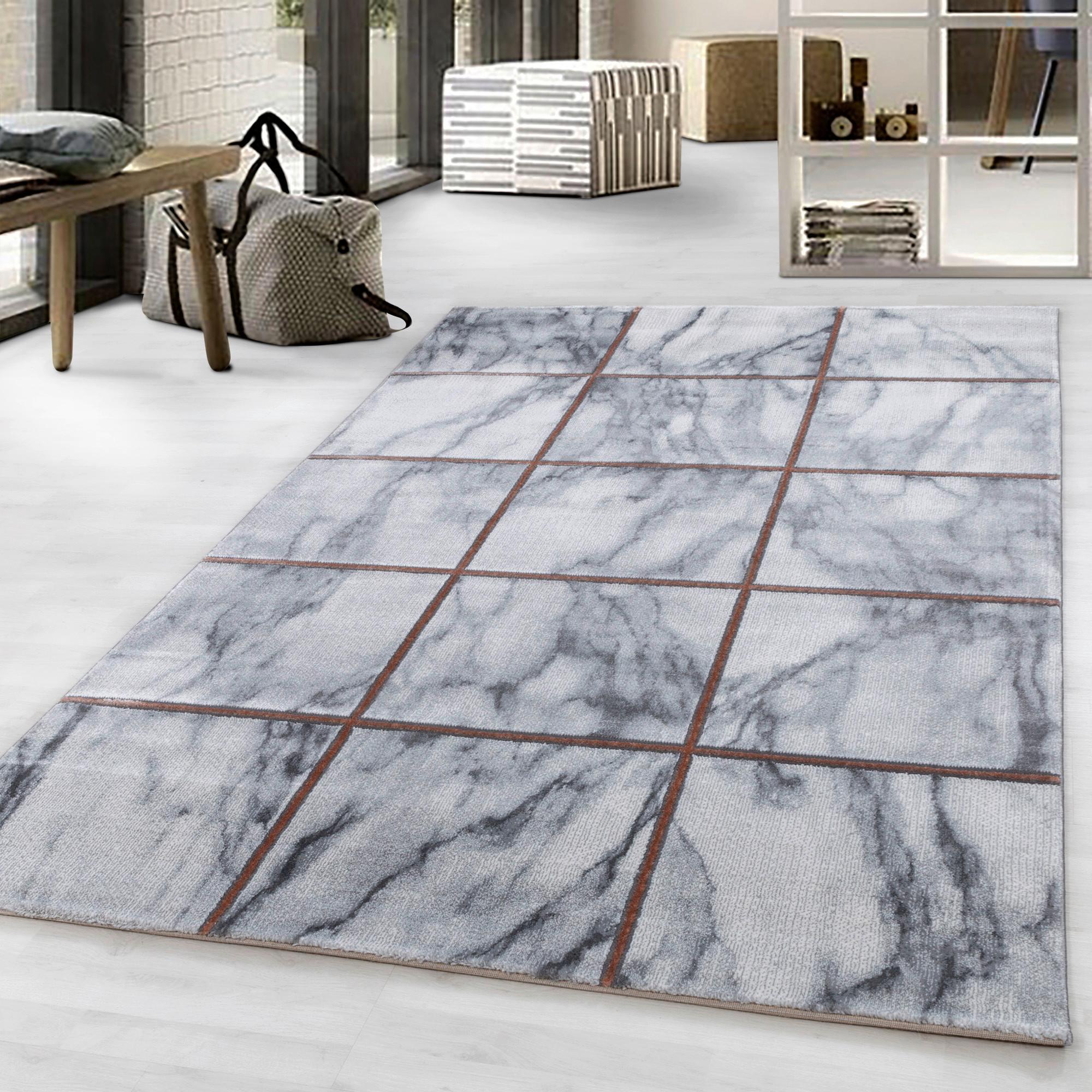 Webteppich Bronze Naturfaser Naxos 240x340 cm - Bronzefarben, Design, Textil (240/340cm)