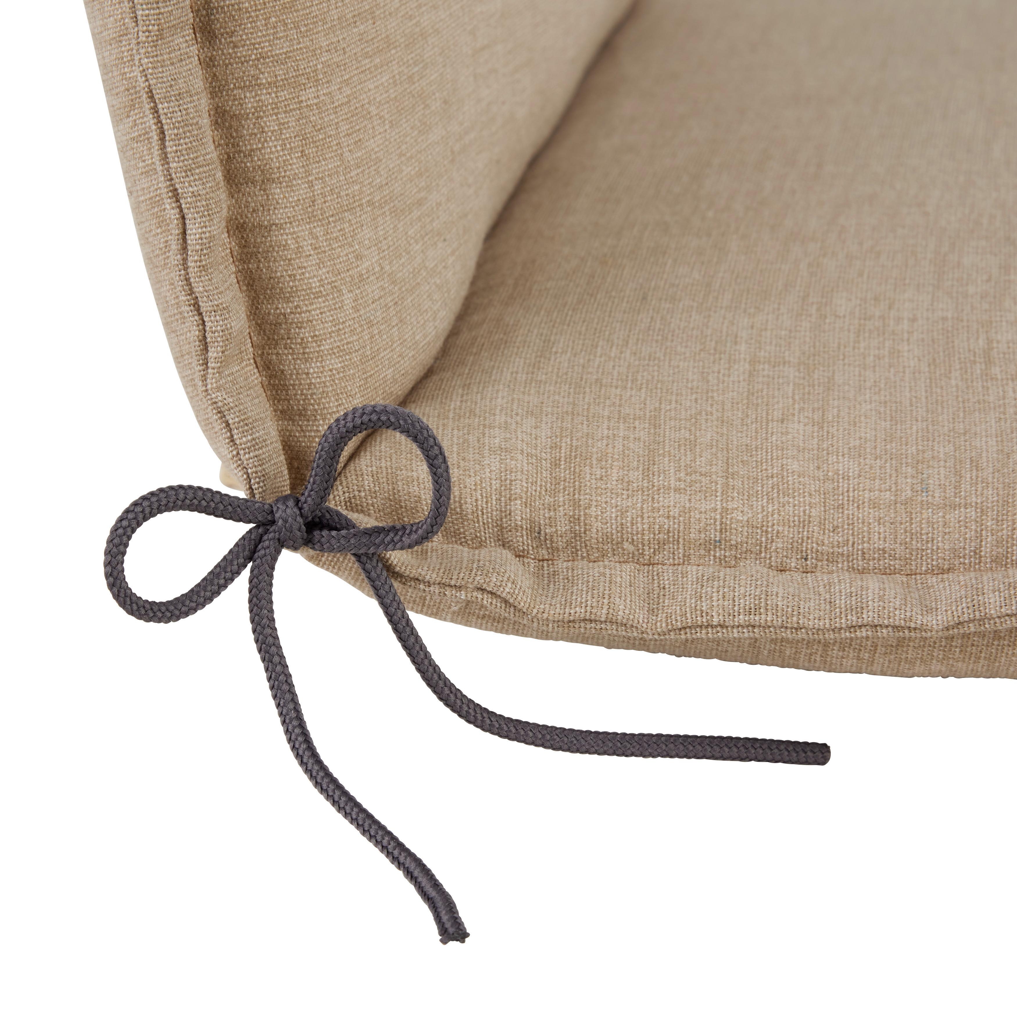 PODUŠKA NA KRESLO GENF 2 - béžová, Basics, textil (120/48/5cm) - Mömax