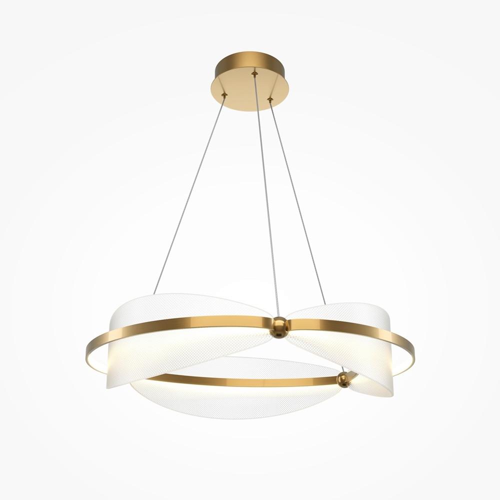 PENDELLEUCHTE BREEZE - Messingfarben, MODERN, Metall (60/58cm) - MAYTONI