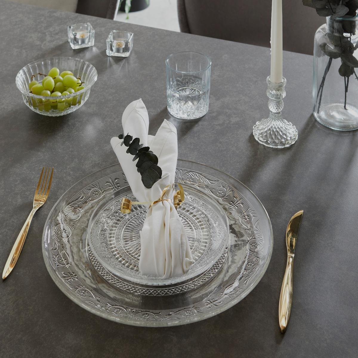 Tányér Samanta - átlátszó, Basics, Üveg (20/1,5cm) - James Wood