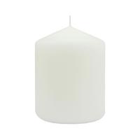 VALCOVÁ SVIEČKA LIONA - biela, parafín (6,8/9cm) - Mömax