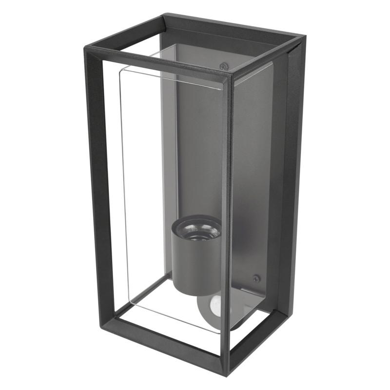 VONKAJŠIE LED SVIETIDLO MALVA - čierna, Modern, kov/plast