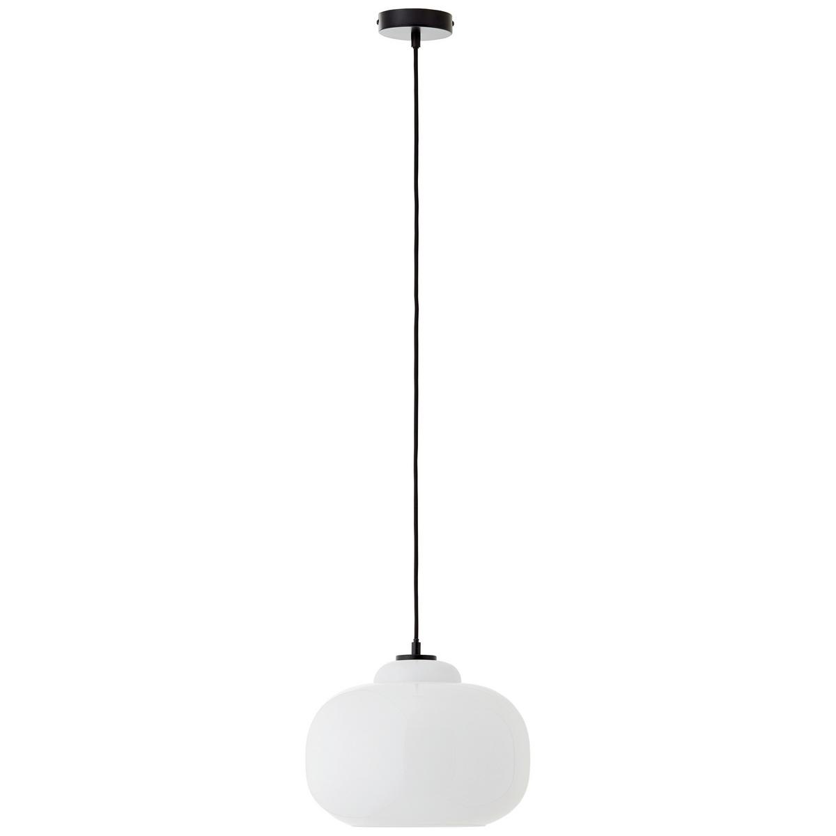 Pendelleuchte 99860/05 Blop - Weiß, Design, Glas/Metall (30/128,5cm) - Brilliant
